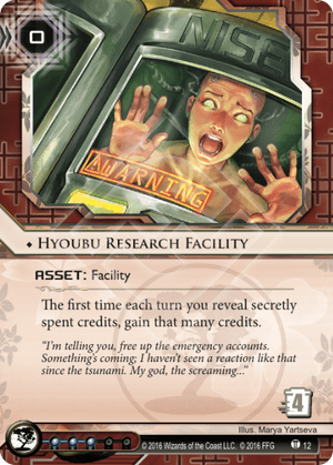 Android Netrunner Hyoubu Research Facility Image
