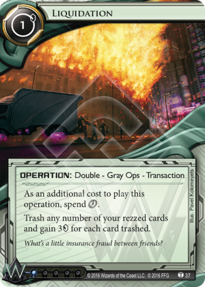 Android Netrunner Liquidation Image