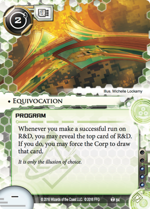 Android Netrunner Equivocation Image