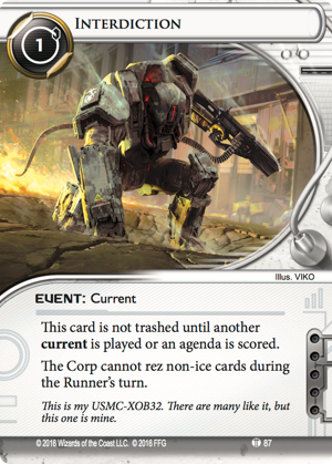 Android Netrunner Interdiction Image