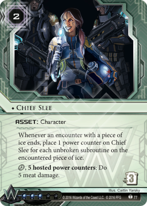 Android Netrunner Chief Slee Image