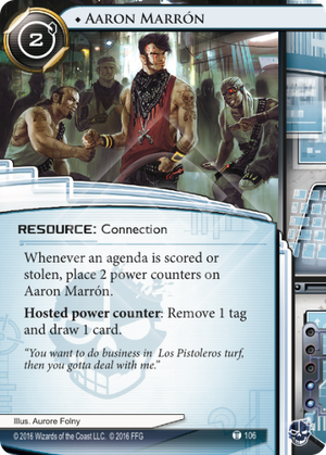 Android Netrunner Aaron Marrn Image