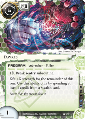 Android Netrunner Fawkes Image