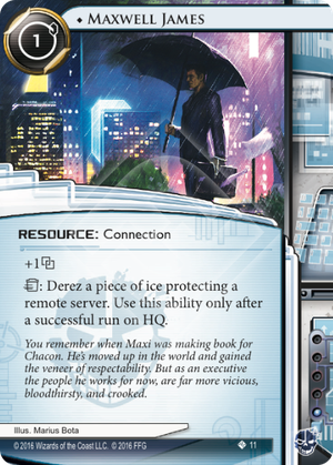 Android Netrunner Maxwell James Image