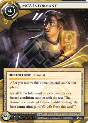 Android Netrunner MCA Informant Image