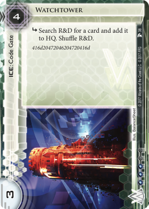 Android Netrunner Watchtower Image