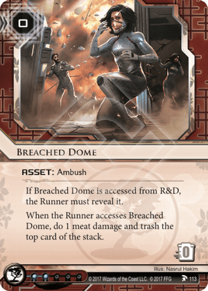Android Netrunner Breached Dome Image