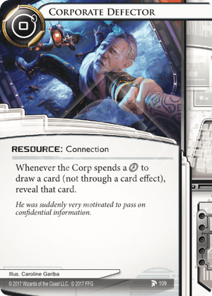Android Netrunner Corporate Defector Image
