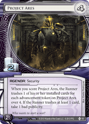 Android Netrunner Project Ares Image