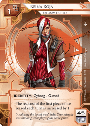 Android Netrunner Reina Roja: Freedom Fighter Image