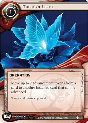 Android Netrunner Trick of Light Image