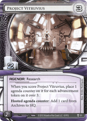 Android Netrunner Project Vitruvius Image