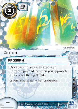 Android Netrunner Snitch Image
