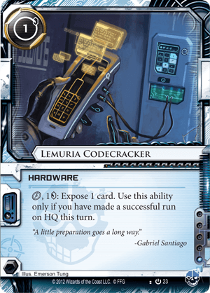 Android Netrunner Lemuria Codecracker Image