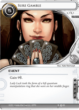 Android Netrunner Sure Gamble Image
