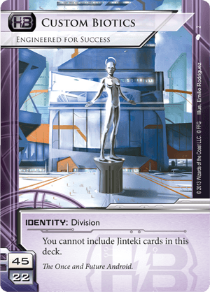 Android Netrunner Custom Biotics: Engineered for Success Image