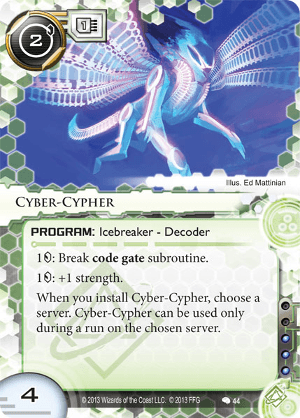 Android Netrunner Cyber-Cypher Image