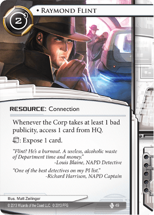 Android Netrunner Raymond Flint Image