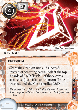Android Netrunner Keyhole Image