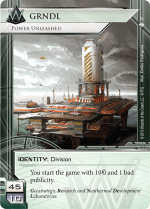 Android Netrunner GRNDL: Power Unleashed Image