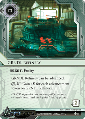 Android Netrunner GRNDL Refinery Image