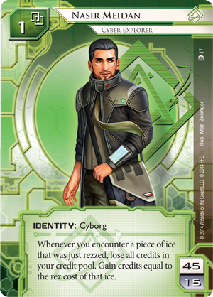 Android Netrunner Nasir Meidan: Cyber Explorer Image