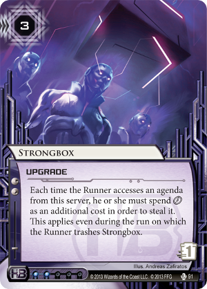 Android Netrunner Strongbox Image