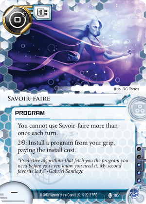 Android Netrunner Savoir-faire Image