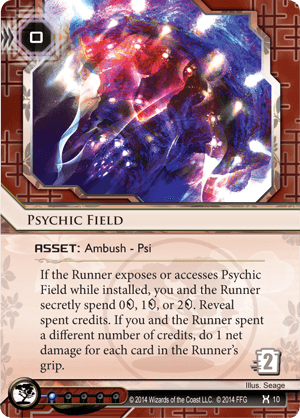 Android Netrunner Psychic Field Image