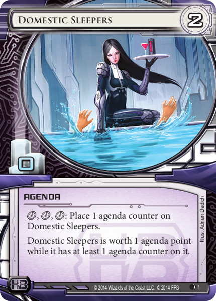 Android Netrunner Domestic Sleepers Image