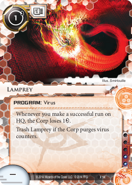 Android Netrunner Lamprey Image
