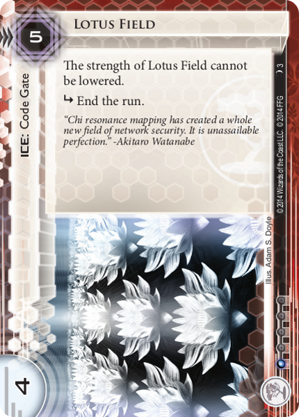 Android Netrunner Lotus Field Image