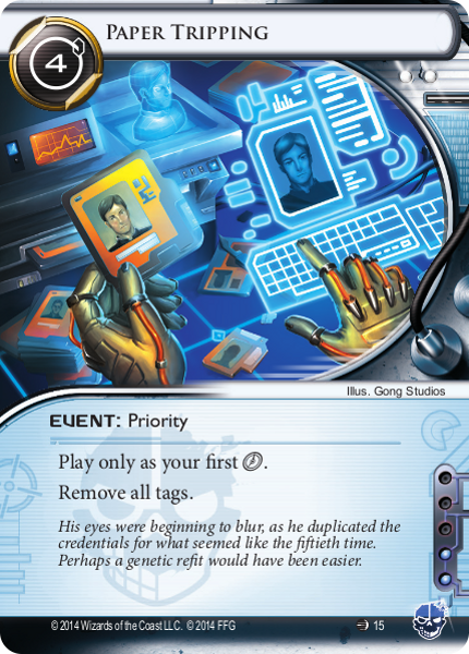 Android Netrunner Paper Tripping Image