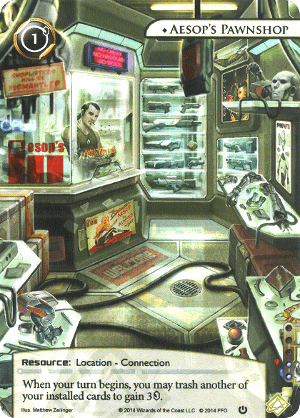 Android Netrunner Aesop's Pawnshop Image