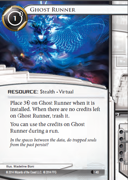 Android Netrunner Ghost Runner Image