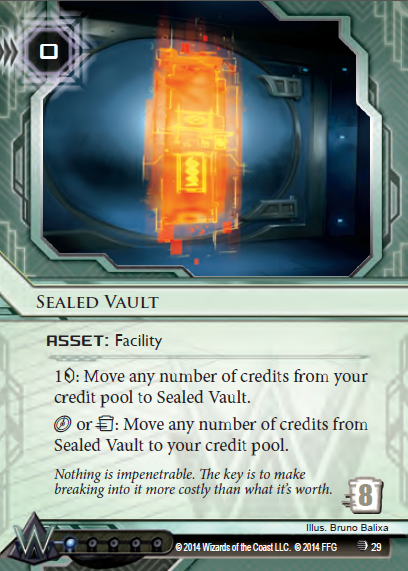 Android Netrunner Sealed Vault Image