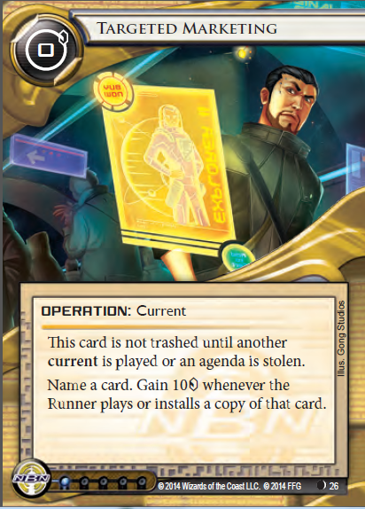 Android Netrunner Targeted Marketing Image