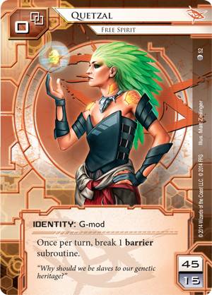 Android Netrunner Quetzal: Free Spirit Image