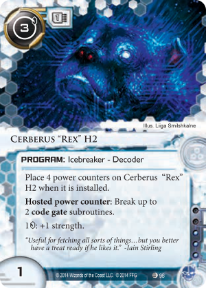 Android Netrunner Cerberus "Rex" H2 Image