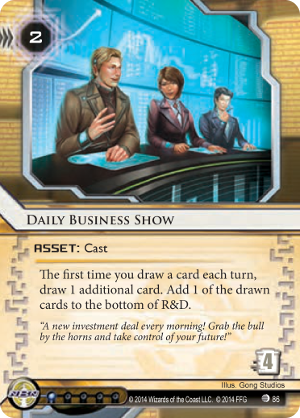 Android Netrunner Daily Business Show Image