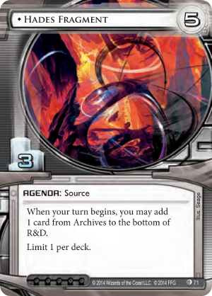Android Netrunner Hades Fragment Image
