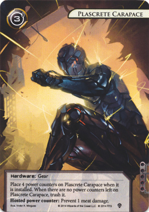 Android Netrunner Plascrete Carapace Image
