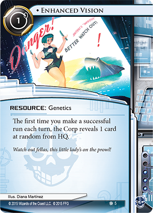 Android Netrunner Enhanced Vision Image