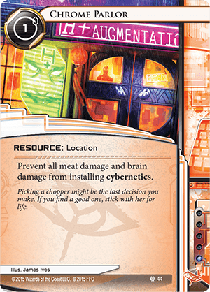 Android Netrunner Chrome Parlor Image