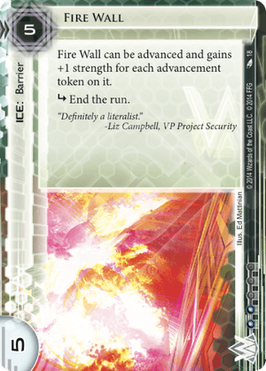 Android Netrunner Fire Wall Image