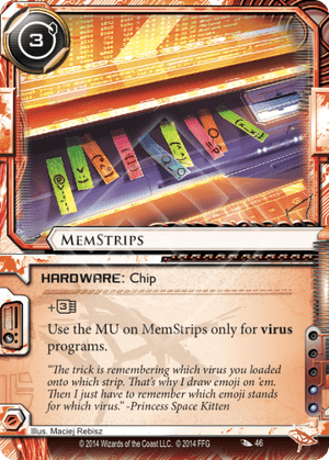 Android Netrunner MemStrips Image