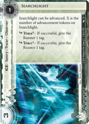Android Netrunner Searchlight Image