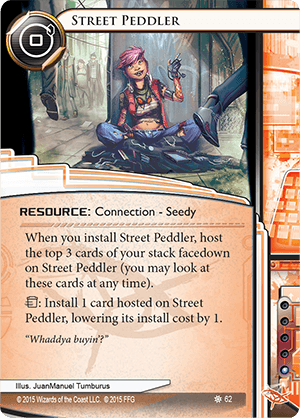 Android Netrunner Street Peddler Image