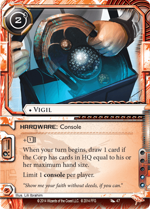 Android Netrunner Vigil Image