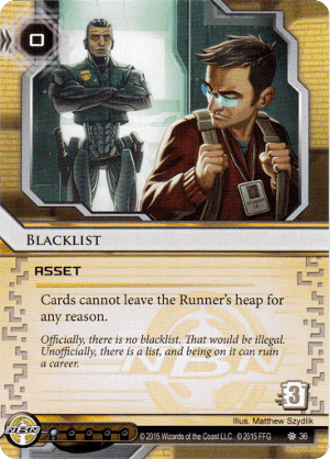 Android Netrunner Blacklist Image